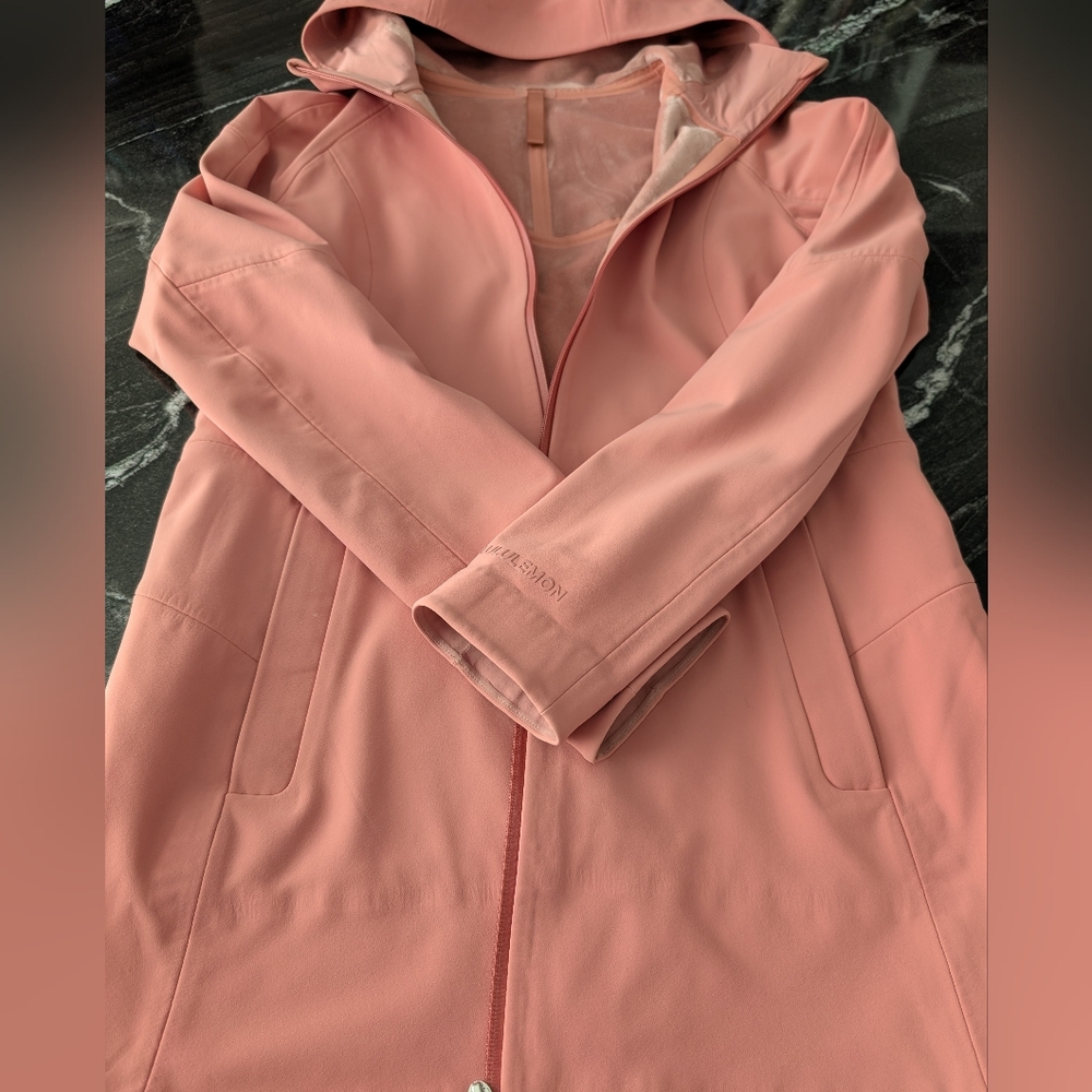Lululemon Waterproof Pink Rain Jacket